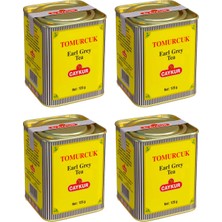 Çaykur Tomurcuk Çay 125 gr Teneke x 4 Adet Siyah Çay Aroması ile Güçlü Lezzet ve Kalite