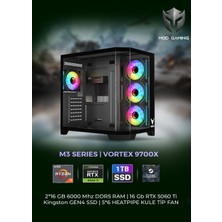 Mod Gaming Mod Gamıng Vortex Amd Ryzen 7 9700X | RTX5060 Ti 16GB | 32GB Ram | 1 Tb SSD 6000/4000 Mb/s Oyuncu Gaming Oem Paket | Fd | Steam Cüzdan Bakiyesi