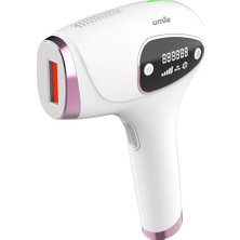 Umie Ipl98 Beyaz 3 Başlık 9 Hız Kademeli Ipl Lazer Epilasyon Cihazı 1 Milyon Atım Buzlu Quartz Tüp