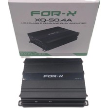 For-X Android Amfi - For-X XQ-50.4A Android Amfi - Amfi Tesisatı Gerekmeyen Android Teybe Ses Yükseltici Amfi