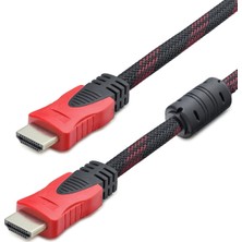 Pileli Store HDMI Kablo 10 M - Siyah Kırmızı HDX2017