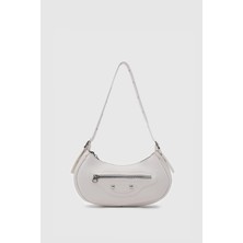 Shule Bags Sandy 90's Retro Baget Çanta Vanilla