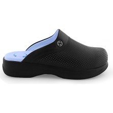 Quicksteps Professional Kadın Anatomik ve Comfort Sabo Terlik Siyah  Siyah