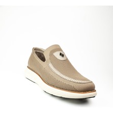 Nobel 5040 Bej Triko Mokosen Günlük Erkek Ayakkabı