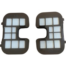 Fakir Veyron Modelleri Ile Uyumlu Çıkış Hepa Filtre - Siyah Plastik -2 Adet