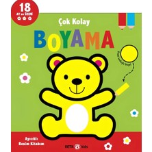 Aylina Mey Ithalat® Çok Kolay Boyama Ayıcıklı Resim Kitabım