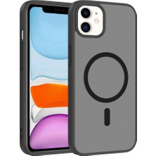 Nezih Case iPhone 11 Uyumlu Magsafe Sarj Destekli Mat Görünümlü Şık Kapak