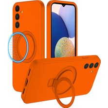 Nezih Case Samsung Galaxy S26 Plus Uyumlu Içi Kadife Stand Olabilen Halka Yüzüklü Şık Kılıf