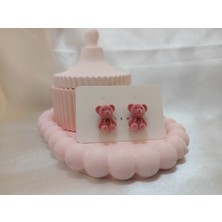 Pembe Ayıcık Küpe