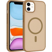 Nezih Case iPhone 11 Uyumlu Magsafe Sarj Destekli Mat Görünümlü Şık Kapak