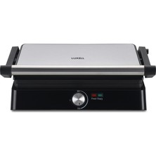 Luxell Lxtm-01 2200 Watt Döküm Izgara Ve Tost Makinesi Izgara Için 180° Açılabilir