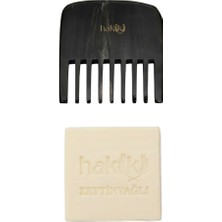 Hakiki Perma Kemik Tarak & Zeytinyağı Sabunu Seti | %100 Yemeklik Zeytinyağı ile Doğal Saç ve Cilt Bakımı