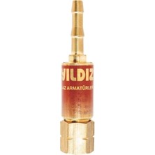 Yıldız 1118 Alev Emniyet Valfi Hamlaç Arkası Için Yanıcı Gaz