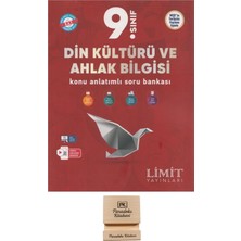 Limit Yayınları Limit 9. Sınıf Din Kültürü ve Ahlak Bilgisi Maarif Konu Anlatım Föyü ve Telefon Standı