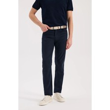 Jakamen Lacivert Slim Fit 5 Cep Spor Pantolon
