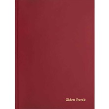 Dilman A4 Giden Evrak Defteri 96 Yaprak (Karışık Renk 1 Adet)