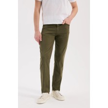 Jakamen Haki Slim Fit 5 Cep Spor Pantolon