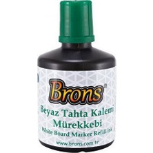 Brons Tahta Kalem Mürekkebi 100 Cc Yeşil Br-355 (6 Lı Paket)