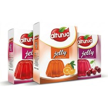 Altunsa Aromalı Jel 3’lü Set 85 gr (Portakal - Çilek - Kiraz)