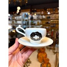 Acar Dıotıma Duo Beyaz 2 Kişilik Türk Kahvesi Fincanı