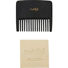 Hakiki Geniş Dişli Kemik Tarak & Bıttım Sabunu Seti | Bıttım ve Yemeklik Zeytinyağı ile Doğal Bakım