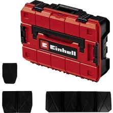 TeknoKapsül Taşıma ve Saklama Çantas E- S-F (Aletlerin Evrensel Depolanması Için, 44X32X13 cm Dış Boyutlar, Maks. 25 kg Yük, Su Sıçramasına Dayanıklı, Istiflenebilir, 9 Plastik Bölme Dahil) - 4540020