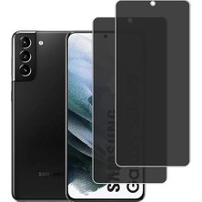 TeknoKapsül Galaxy S21 Plus Privacy (Hayalet) Ekran Koruyucu – 2 Adet - 9h Seramik Cam, Yan Görünme Engelleyici, Tam Kaplama