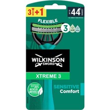 teknokapsül kılıç xtreme 3 hassas tek kullanımlık jilet, 3 adet+1 