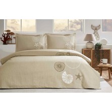 Özdilek Pike Takımı Ranforce Tek Kişilik Bej Corallıno (E)