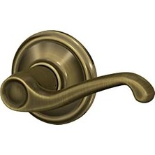 TeknoKapsül F10VFLA609 Zarif Geçiş Kolu, Antik Pirinç