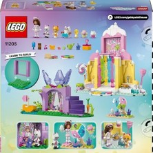 TeknoKapsül Gabby’s Dollhouse Tatlı Şekerleme Dağı ve Kedi Bahçesi 11205-4 Yaş ve Üzeri Çocuklar Için Kedi Figürü Içeren Hayvan Temalı Yaratıcı Oyuncak Yapım Seti, Doğum Günü Hediye Fikri (263 Parça)