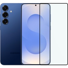 TeknoKapsül Safeus Tam Kaplayan Parmak Izi Bırakmayan Safir Ekran Koruyucu Cam, S25 Ile Uyumlu