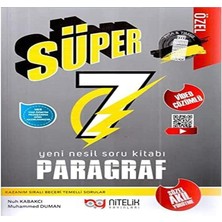 TeknoKapsül Nitelik 7.sınıf Süper Paragraf Soru Yeni Nesil ( B )