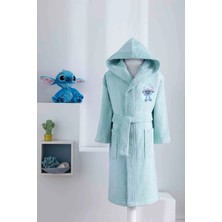 Özdilek Stitch Disney Lisanslı Çocuk Bornoz 7/8 Yaş