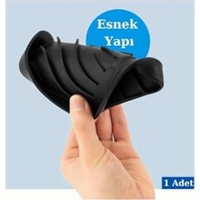 TeknoKapsül Silikon Mutfak, Banyo Su Giderli Vantuzlu Esnek Sabunluk Bordo Renk