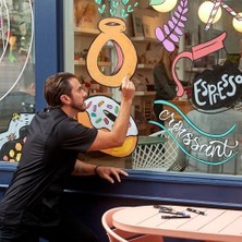 TeknoKapsül Akrilik Markör, Fırça Uç, Sarı