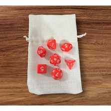 Major Hobi Dnd Frp Zar Seti 7li Set Dnd Zarı Dungeons And Dragons Masaüstü Oyun Zarı Turuncu