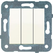 TeknoKapsül Krem Üçlü Anahtar Mekanizma