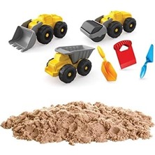 TeknoKapsül 03727 Iş Makineleri Kum Seti 750 gr -