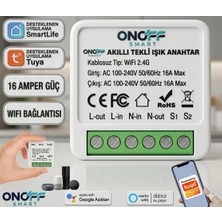 Tuyam smart  Wifi Destekli Akıllı Işık Anahtarı