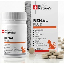 Dr. Nature's Kedi Renal Destek 30 Tablet – Günlük Böbrek Sağlığı Desteği