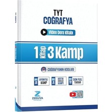 TeknoKapsül Zeduva Yayınları Coğrafyanın Kodları Tyt Coğrafya 1 Kitap 3 Kamp Video Ders Kitabı