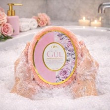 TeknoKapsül Gül Doğal Süngerli Sabun, Gül Kokulu, 120 gr