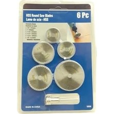 TeknoKapsül 6 Parça Mini Yuvarlak Testere Bıçakları 22-44MM (4172)