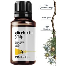 Picholet Çörek Otu Yağı 30 ml Soğuk Sıkım %100 Saf ve Doğal (Black Cumin Oil)