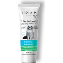 VOOP Pet Sterile Paste (Kısırlaştırılmış Destekleyici,Tüy Yumağı Önleyici,Taurin İçeren Steril Macun) 100Gr