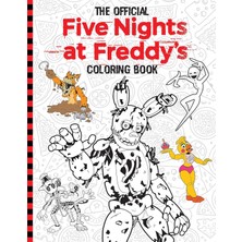 TeknoKapsül Five Nights At Freddy's Official Coloring Book: An Afk Book The Perfect Stocking Stuffer!