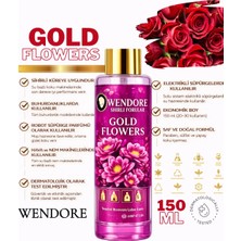 Wendore Sihirli Kokular Küre Tüm Mak Uyumlu Geniş Alan Koku Makinesi Parfüm Solüsyonu Gold Flowers 150 ml