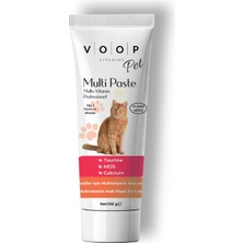 Voop Pet Multi Paste Malte Kedi Macun 100 gr 18 Vitamin ile Deri ve Tüy Sağlığını Destekler