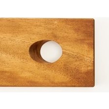 TeknoKapsül Ahşap Şişe Tutucu - Tekli Stand